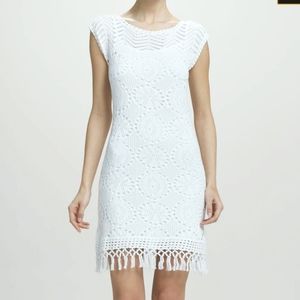 Lilly Pulitzer sweater dress, white, XS, N…